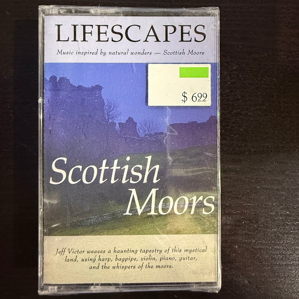 Lifescapes Scottish‎ Moors Cassette Tape Music Natural Wonders Jeff Victor